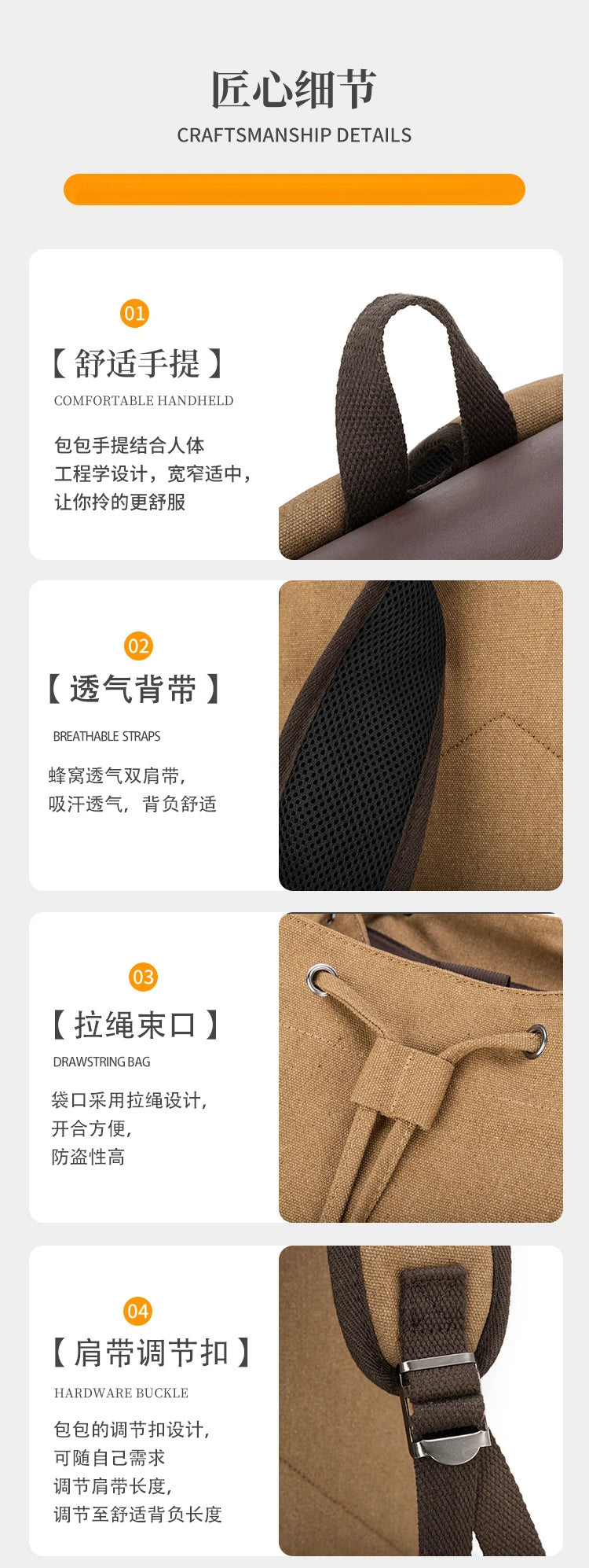 Stylish Ultra-Fine Leather Backpack for Students | Versatile & Practical