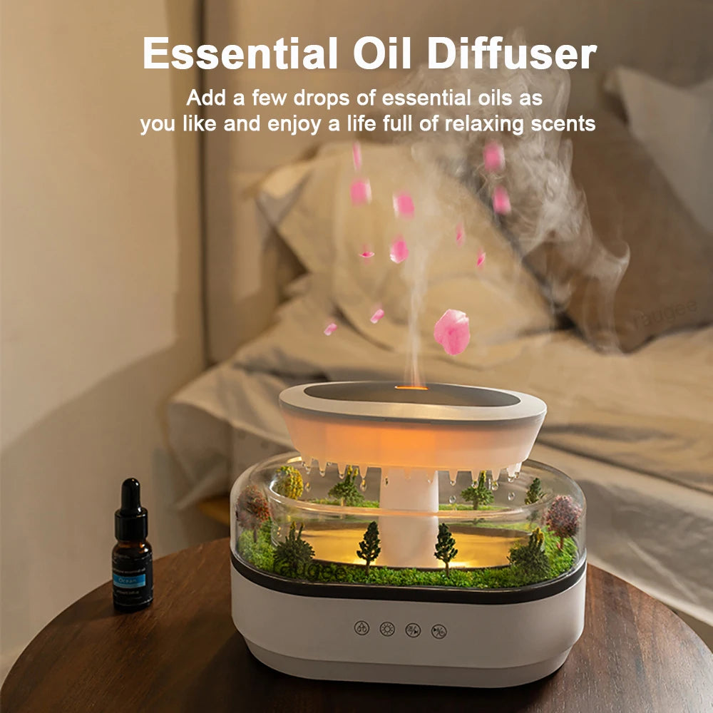 Essential Oils Humidifier and Aromatherapy Diffuser with Music