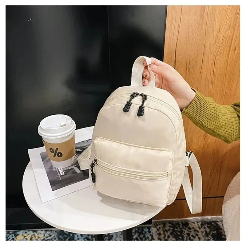Stylish Women's Nylon Backpack | Versatile Casual Handbag
