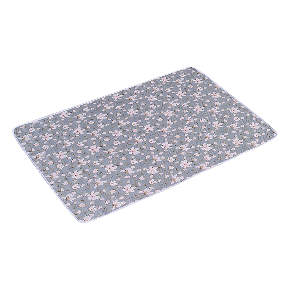 Waterproof Cartoon Dino Heart Changing Mat | Eco-Friendly Baby Care