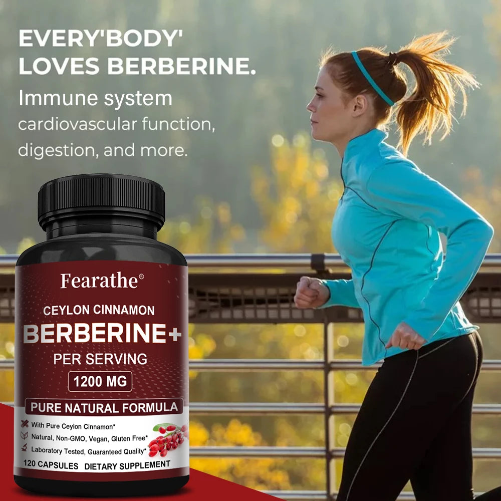 Ceylon Cinnamon & Berberine Capsules | Heart, Joint & Brain Support