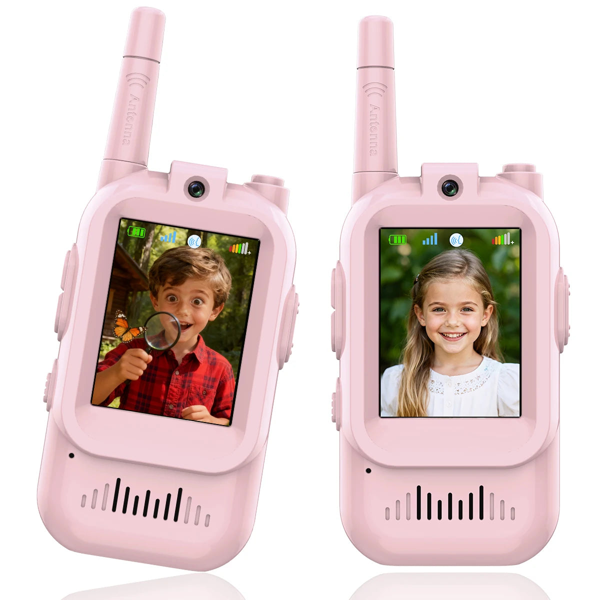 Kids Walkie Talkies with Video | Rechargeable Clear Sound Communication
