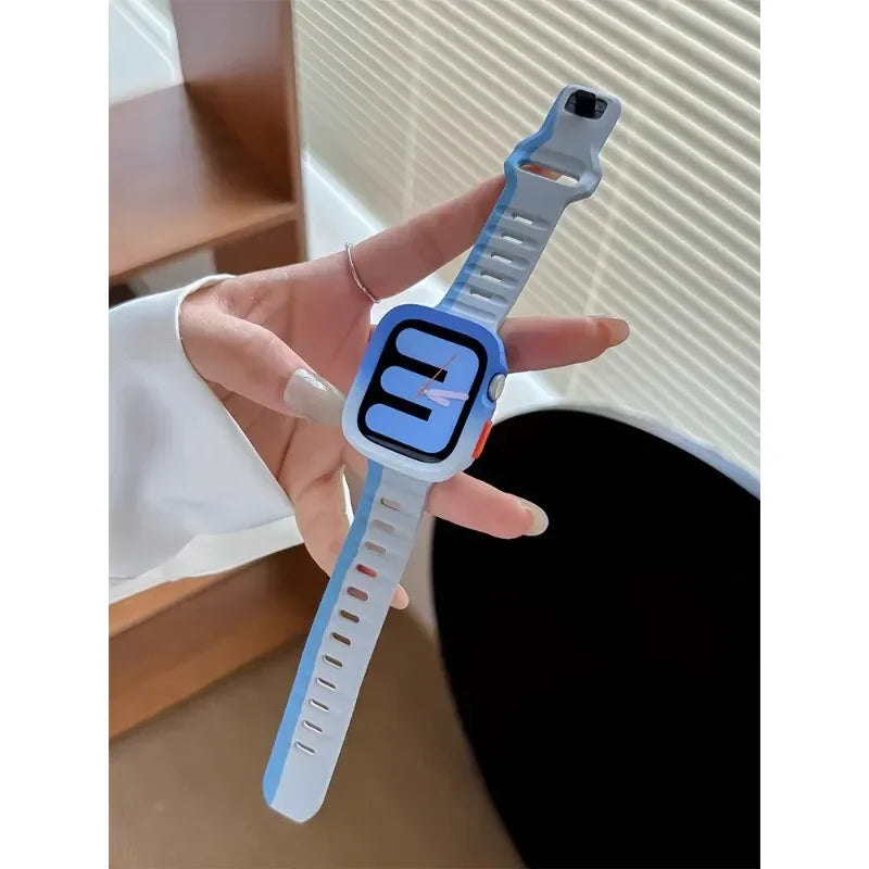 Silicone Case and Strap for Apple Watch | Stylish & Durable