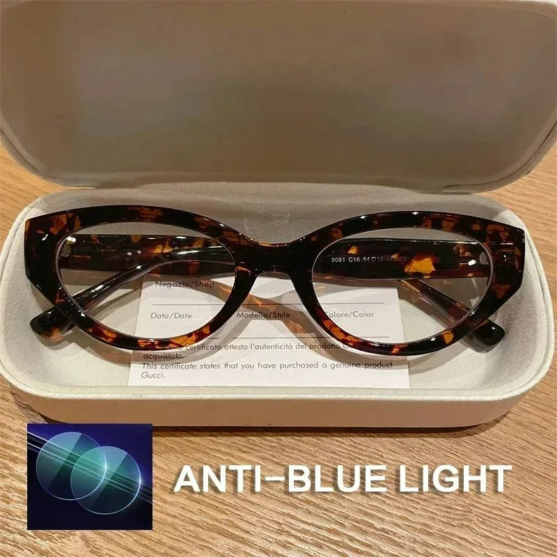 Vintage Cat Eye Reading Glasses for Women | Progressive Anti Blue Ray 2026