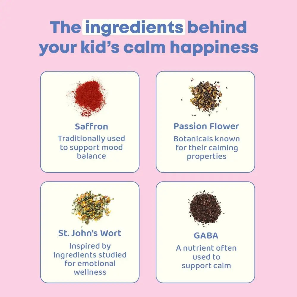 Saffron Gummies for Kids | Brain Support & Focus Boost