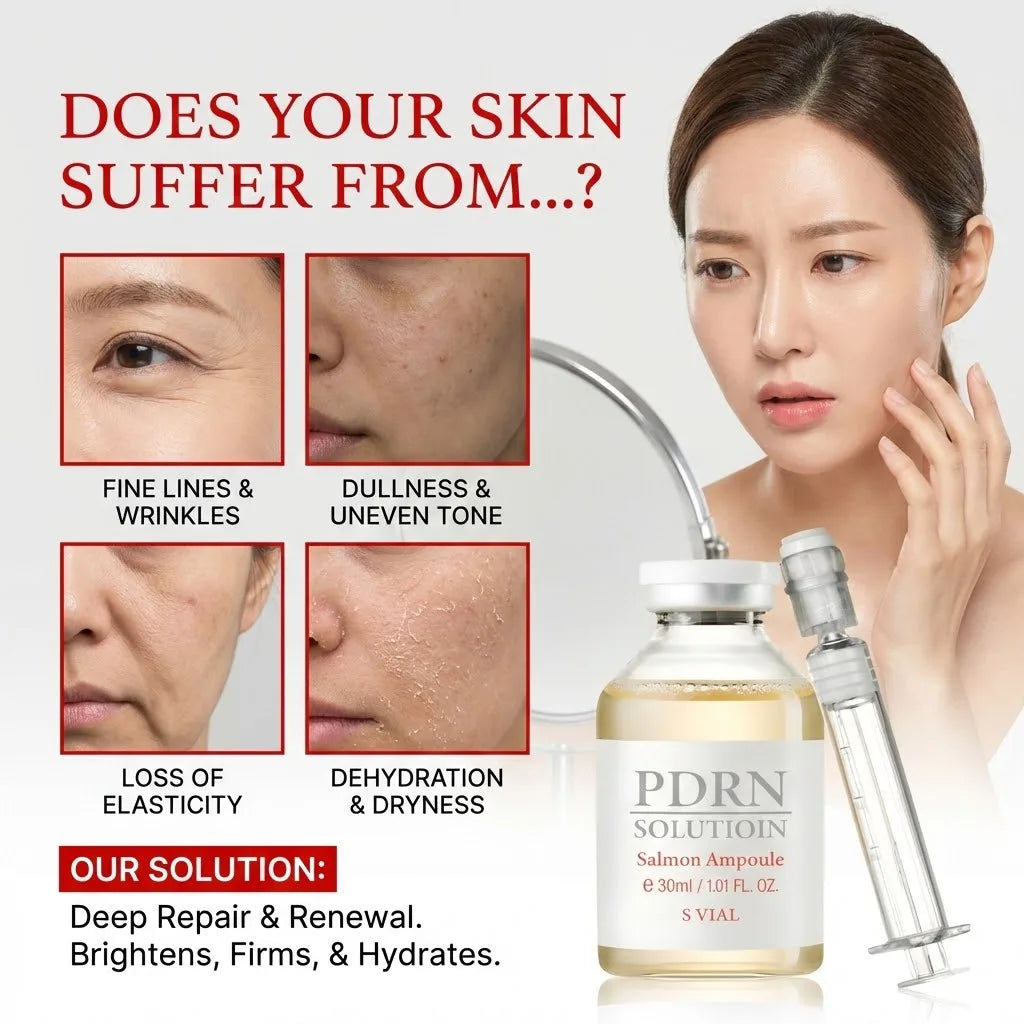 Advanced Skincare Salmon DNA Serum | Deep Repair & Brighten Essence