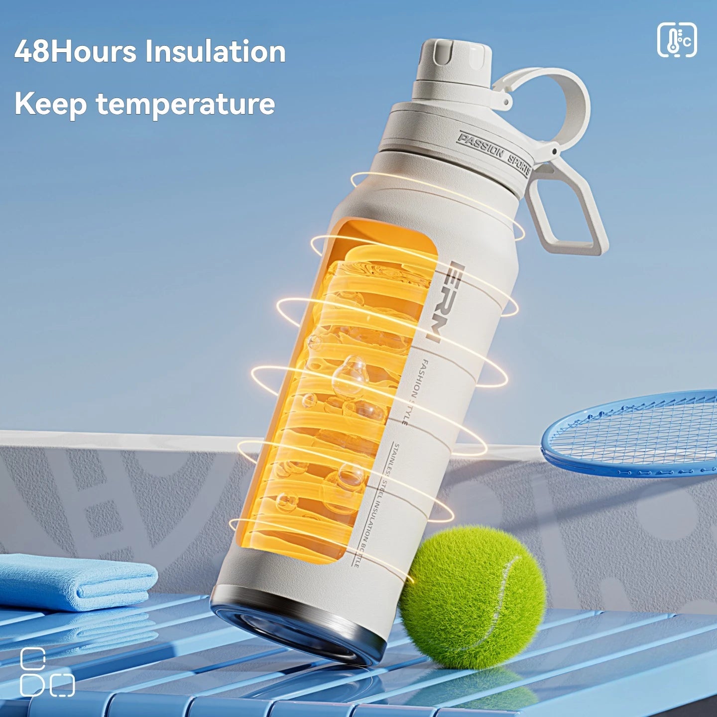 Stainless Steel Insulated Water Bottle | Fitness & Outdoor Hydration