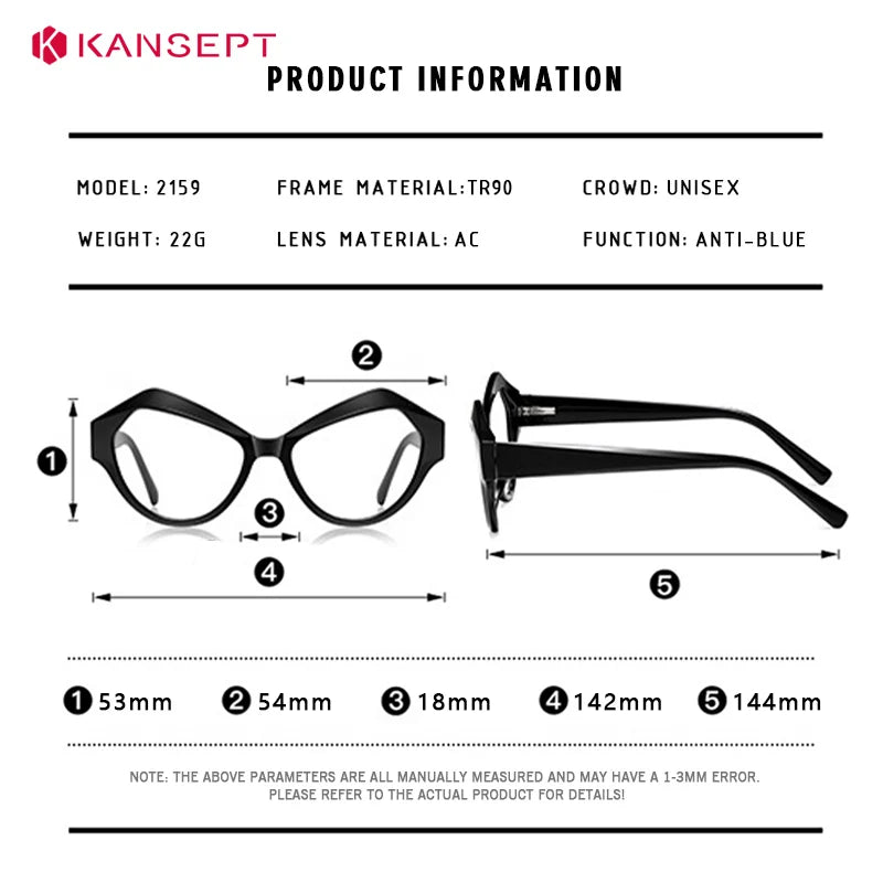 Stylish Myopia Glasses for Women | Cat Eye Reading Eyewear