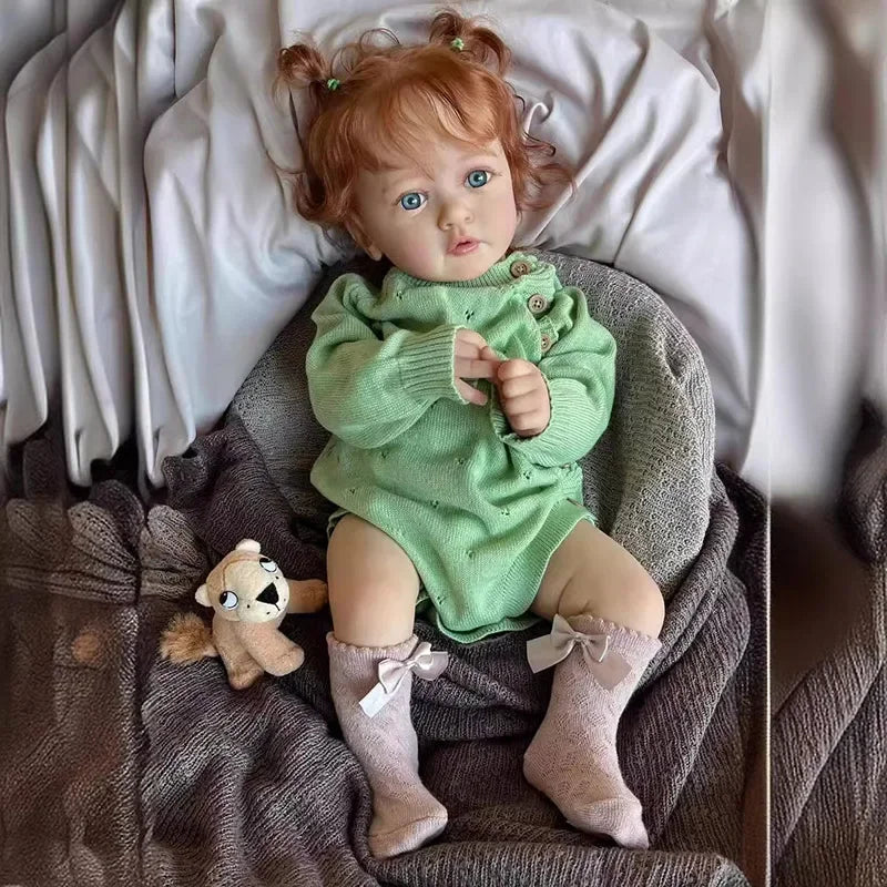 Muñeca Bebé Reborn Realista de 60cm | Juguete de Princesa Pintado a Mano