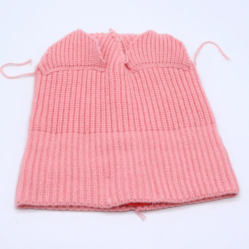 Unisex Long Fox Ears Knitted Beanie | Y2K Bunny Rabbit Hat