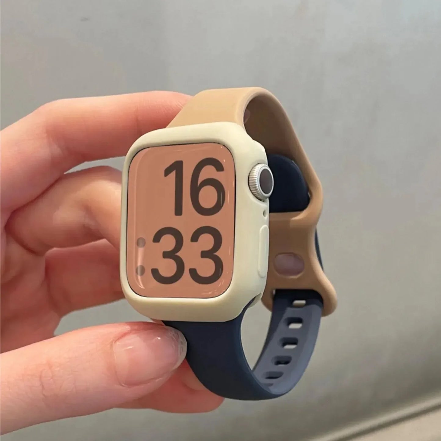 Premium Silicone Strap & Case for Sport Watches | Universal Fit