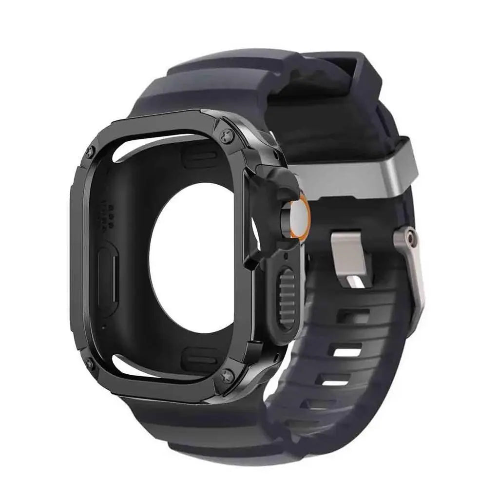 Waterproof Silicone Strap and Case for Smartwatches | Durable & Stylish