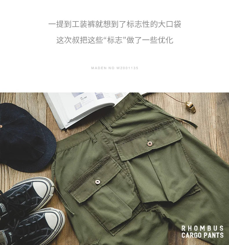 Men's Tactical Cargo Pants | Breathable Multi-Pocket Trousers