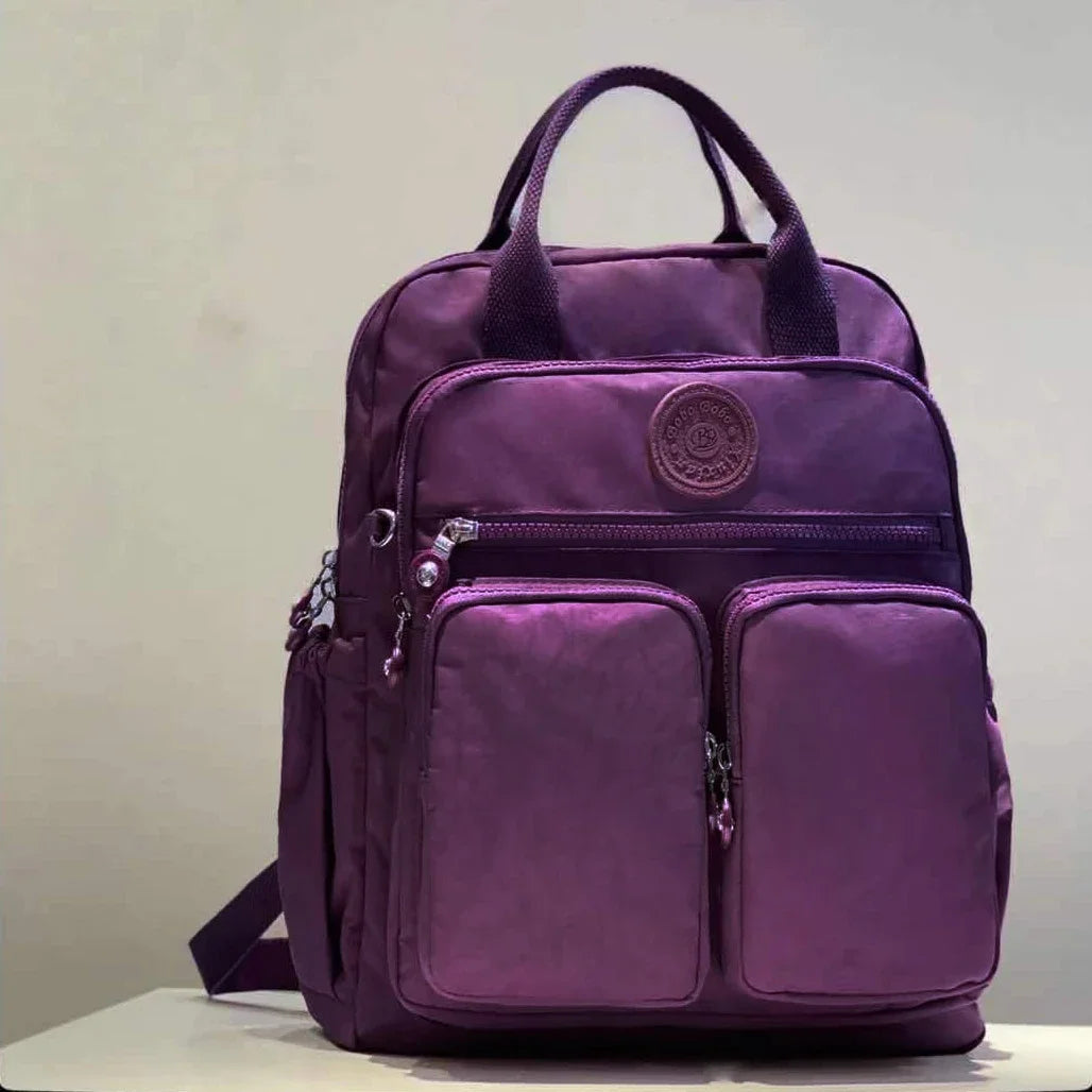Stylish Multi-Pocket Waterproof Backpack for Women | Travel & School