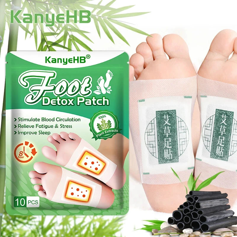 Detox Foot Patches | Natural Toxin Cleansing and Stress Relief