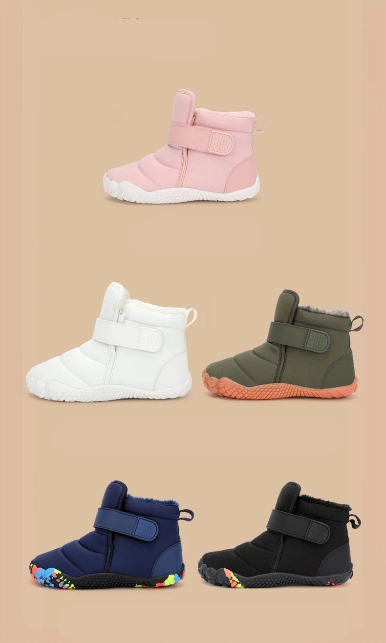 Kids Waterproof Snow Boots | Comfortable & Warm Fur Lined Boots