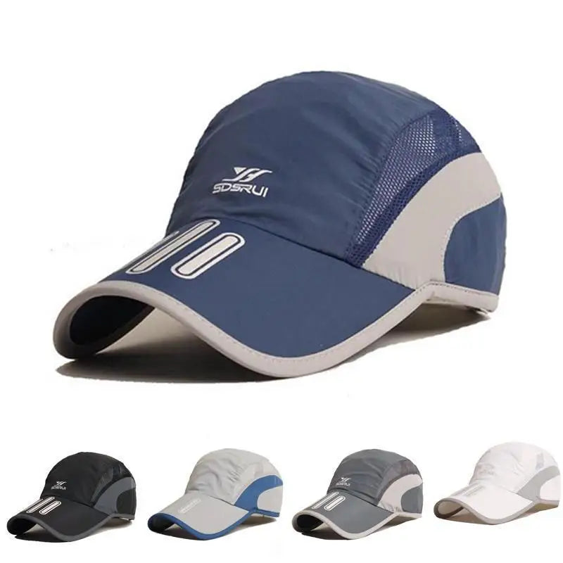 Classic Men's Tide Spring Summer Peaked Cap Quick-drying Sports Sun Hat Women's Baseball Cap Casual Versatile Outdoor Running