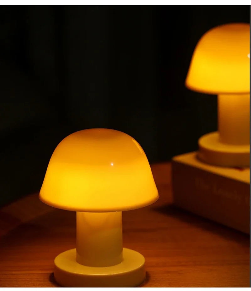 Creative Mushroom LED Night Light | Portable Cozy Decor