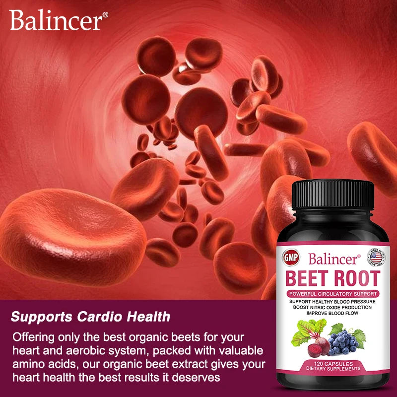 Beetroot Supplements for Heart Health & Optimal Wellness