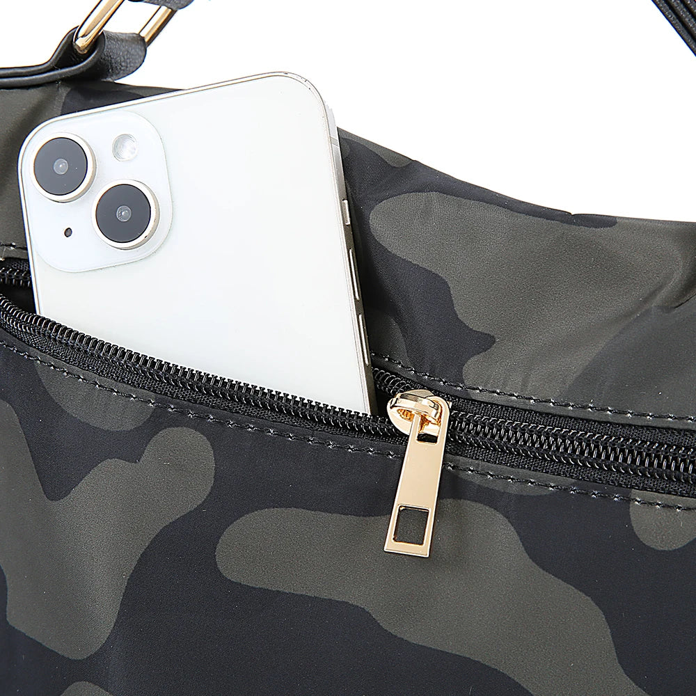 Lightweight Anti-theft Nylon Handbag | Casual Travel Shoulder Bag