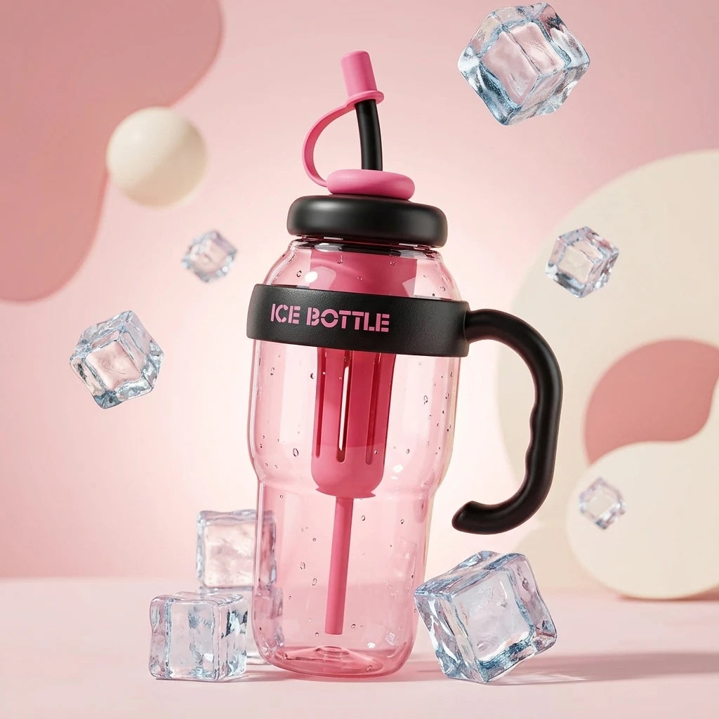 Durable Waterproof Large Capacity Summer Milk Tea Cup with Straw