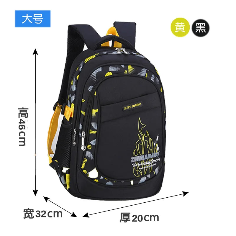 Waterproof Lightweight School Backpack for Kids | Large Capacity