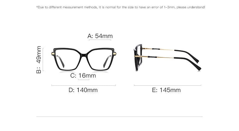 Fashionable Square Reading Glasses for Women | Anti-Blue Light