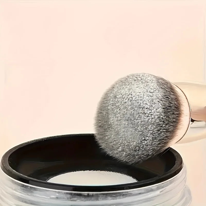 Ultra-Soft Kabuki Makeup Brush | Flawless Foundation & Contour