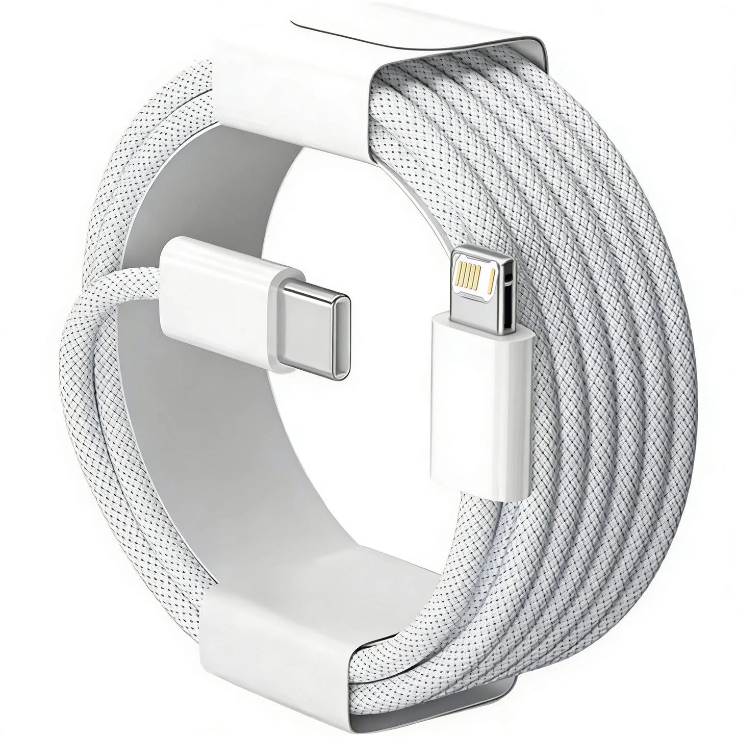 30W Fast Charge USB-C Data Cable for iPhone | Braided & Durable