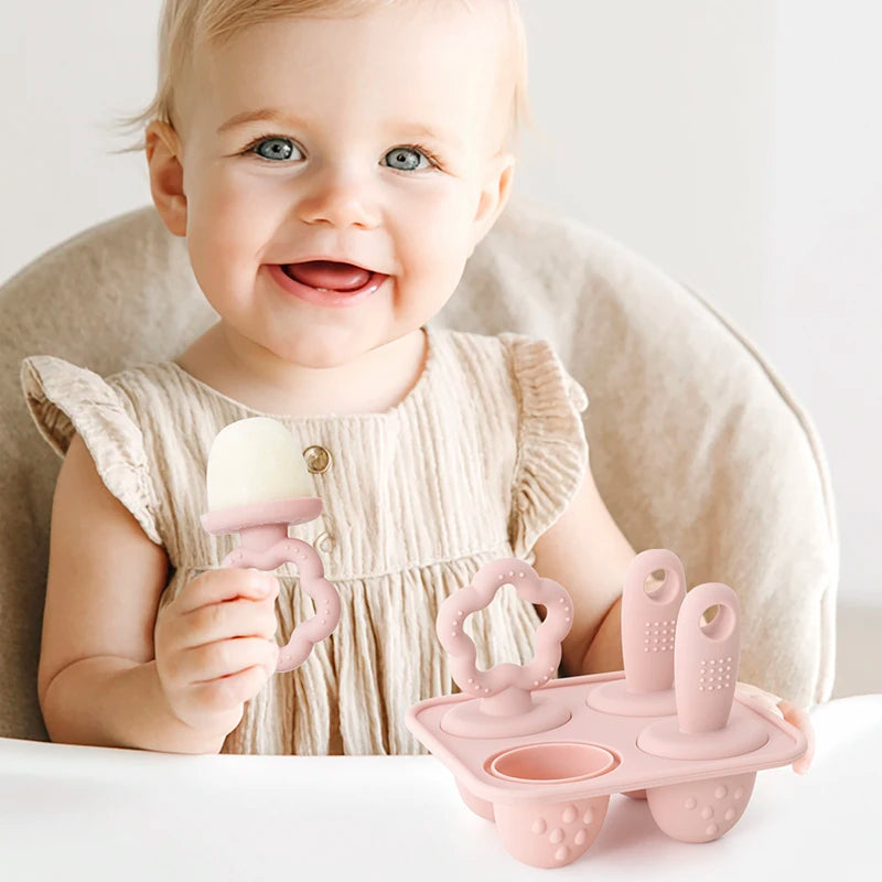 Silicone Baby Popsicle Molds | Fun Healthy Treats for Kids