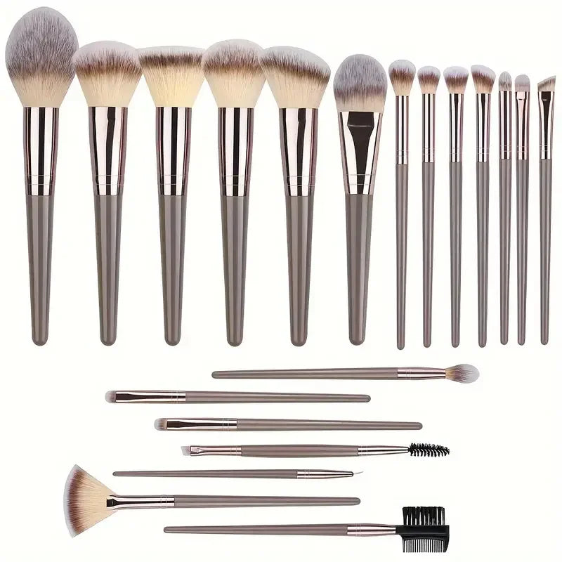 Professional Makeup Brush Set | Fluffy Foundation & Blending Tools