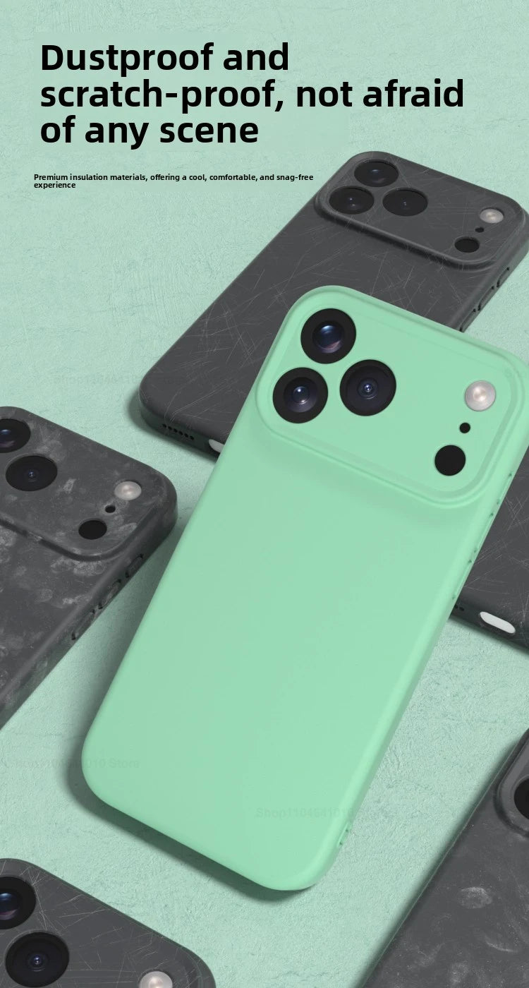 Silicone Magnetic Phone Case for iPhone | Shockproof & Sleek
