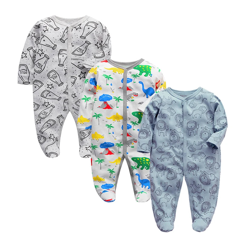 Soft Cotton Long Sleeve Baby Bodysuit | Cozy Outfit for Infants