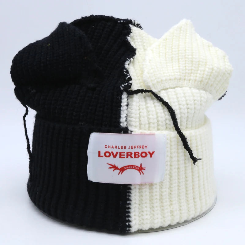 Unisex Long Fox Ears Knitted Beanie | Y2K Bunny Rabbit Hat