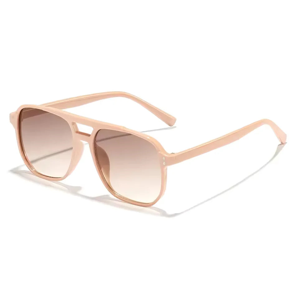 Vintage Unisex Big Sunglasses | Retro UV400 Square Shades