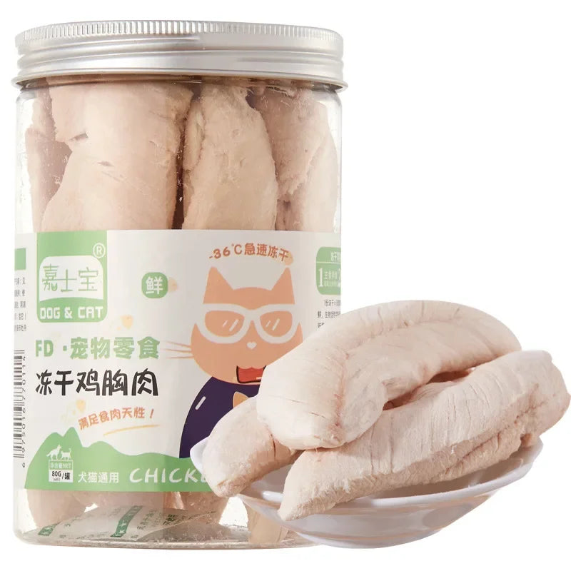 Freeze-Dried Pet Snacks | Premium Chicken, Duck & Beef Treats