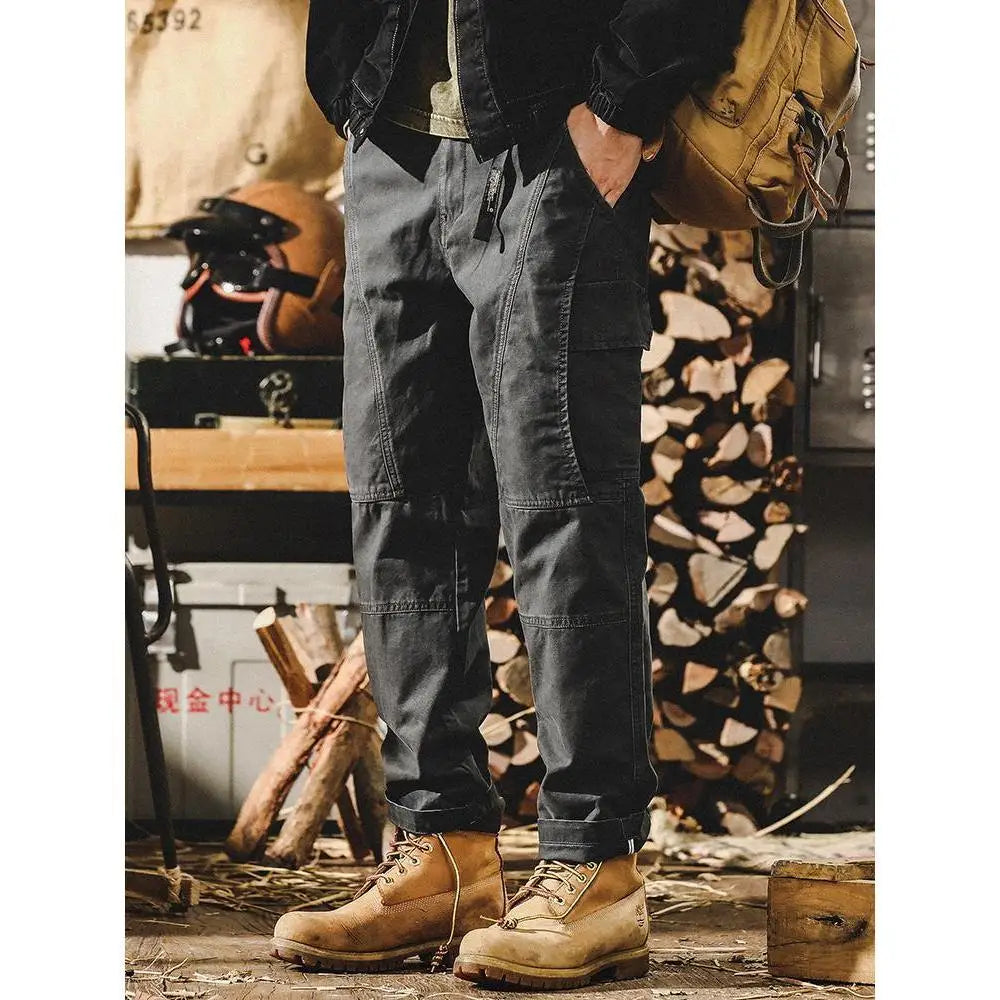 Men's Loose Straight Casual Trousers | Comfortable Outdoor Pants