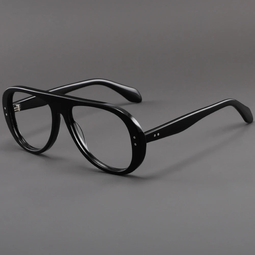 Trendy Acetate Pilot Optical Frames for Stylish Vision