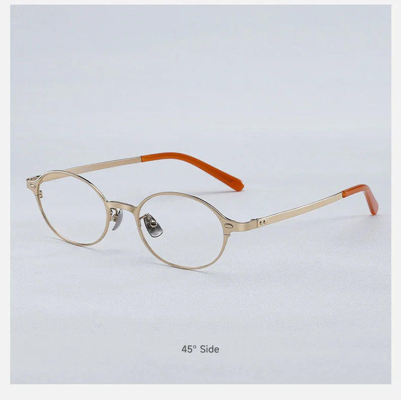 Oval Titanium Photochromic Sunglasses | Elegant Women's Eyewear