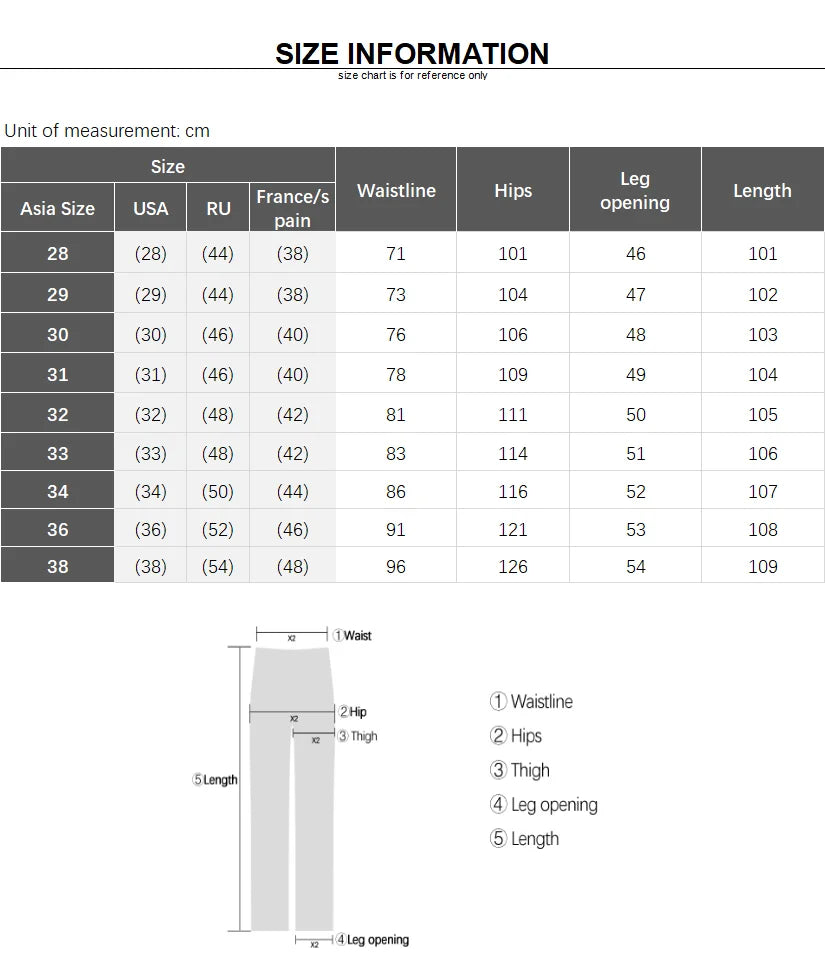 Men's Vintage Casual Jeans | Trendy Loose Fit Wide Denim Pants