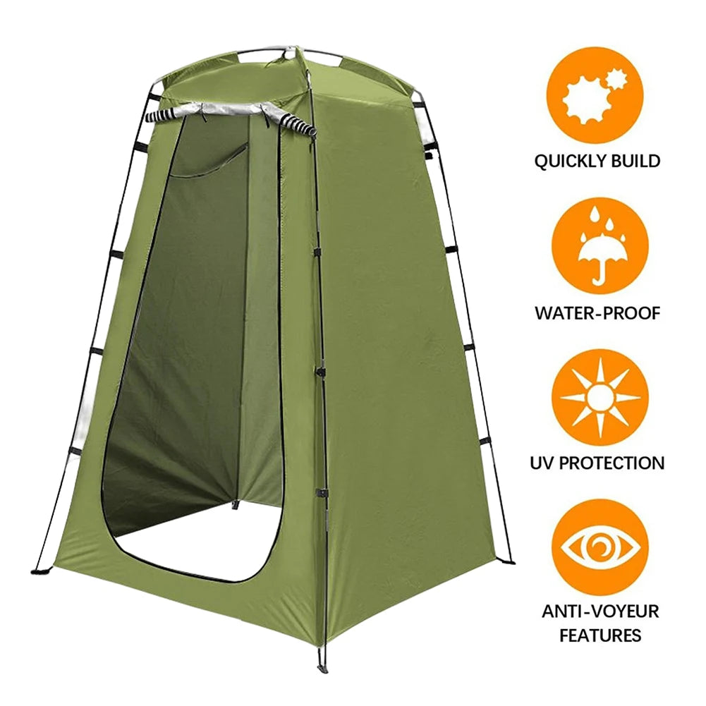 Portable Waterproof Camping Shower Tent | Privacy Changing Shelter