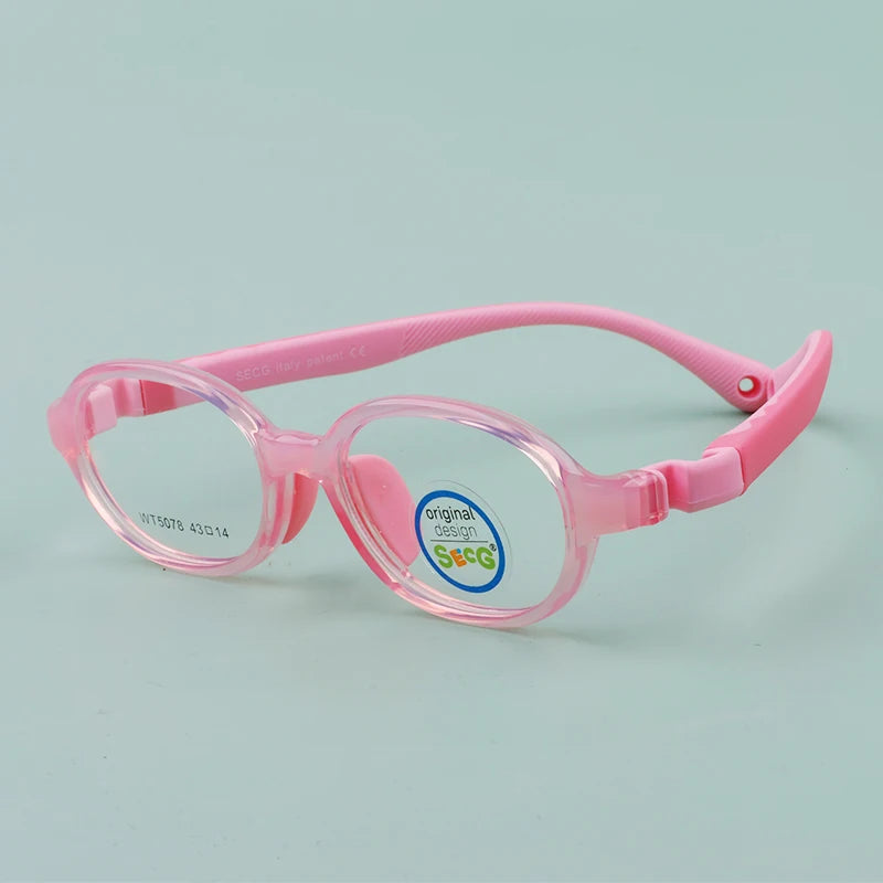 Children's Silicone Glasses Frames | Ultra-Light Myopia Glasses
