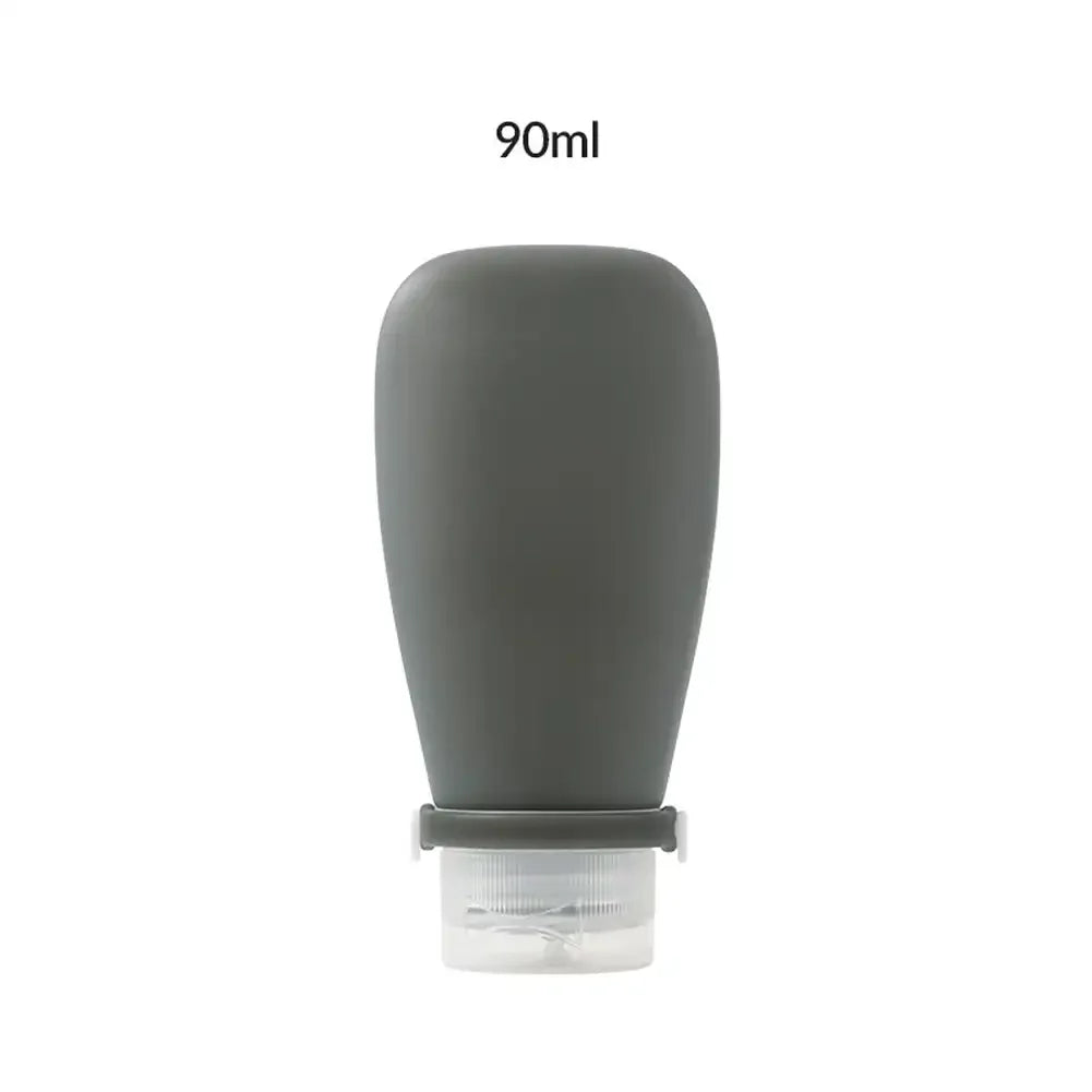 Silicone Travel Bottle Set | Leakproof Refillable Cosmetic Containers