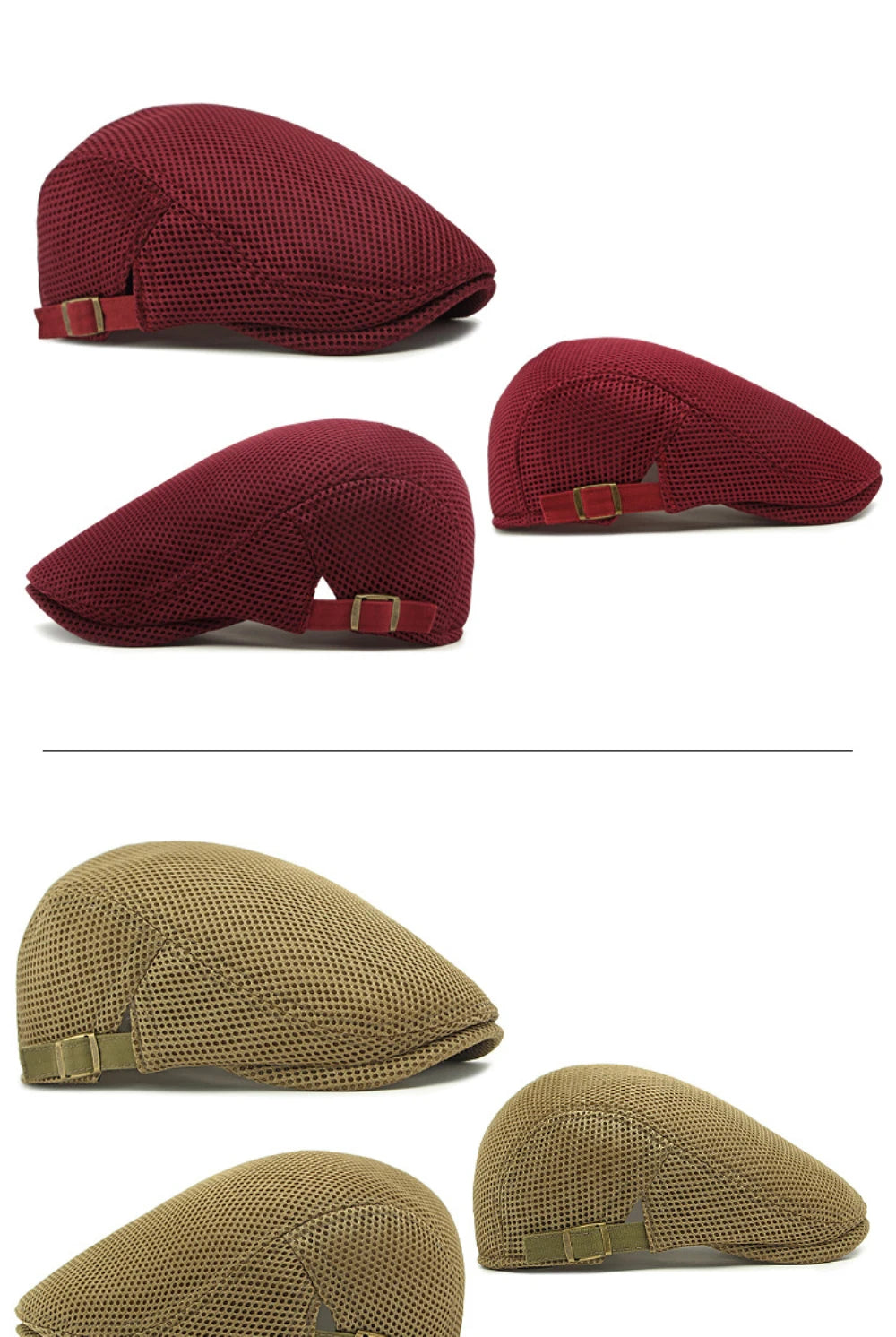Stylish Unisex Beret Caps | Breathable Sun Hats for Summer