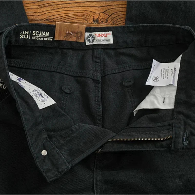 Men's Casual Cotton Twill Cargo Pants | Retro Trendy Style