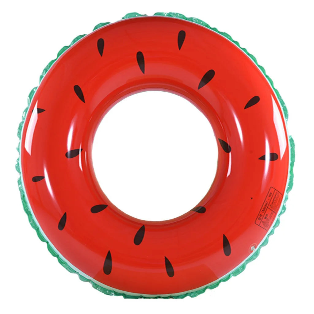 Watermelon Swim Ring Inflatable Float | Summer Fun Pool Accessory