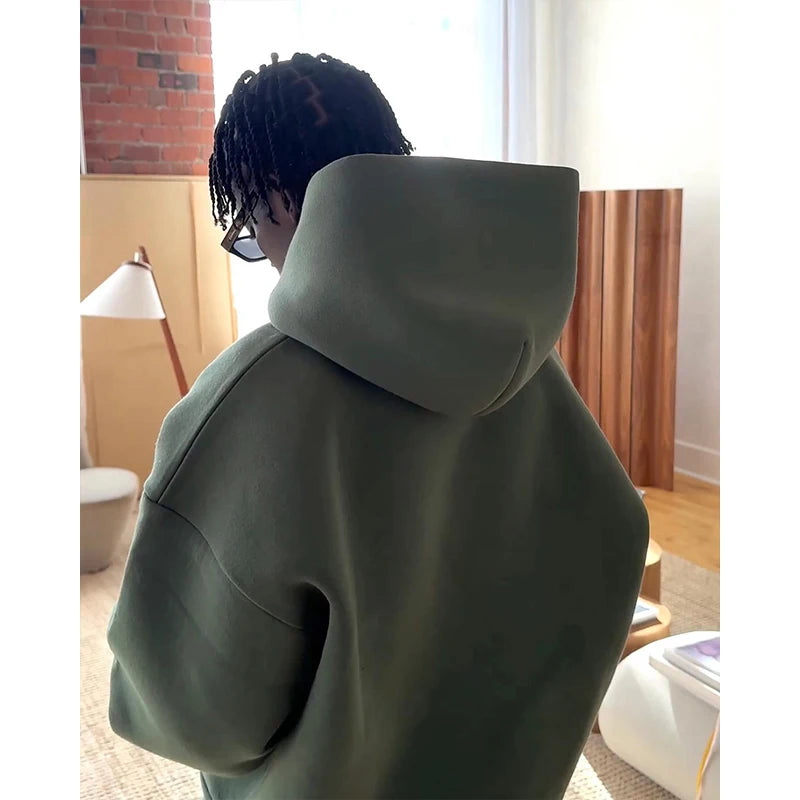 Men's Solid Color Hoodies | Casual Gothic Sweatshirt for All Seasons
