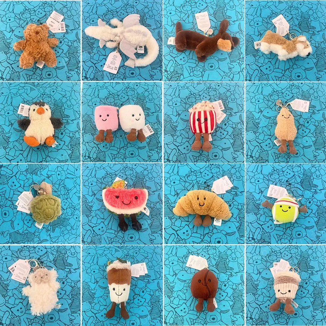 Cute Plush Toy Bag Charm | Adorable Kawaii Keychain