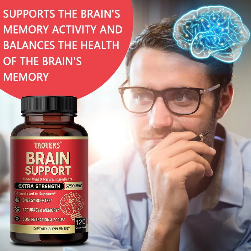 Advanced Nootropic Brain Capsules | Memory, Focus, Clarity Support