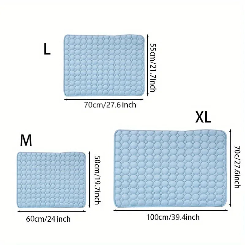 Cooling Pet Ice Pad | Breathable Washable Sleep Mat for Pets